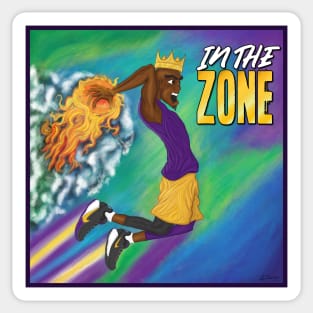 In The Zone Sticker